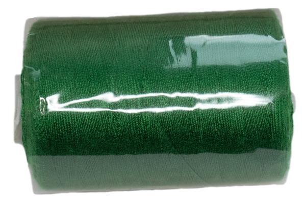 Polyester sewing thread in green 1000 m 1093,61 yard 40/2